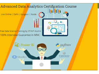 Job Oriented Data Analytics Course in Delhi, 110072. Best Online Live Data Analyst Training in Delhi NCR by IIT and MNC Working