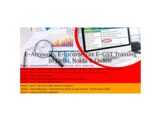 Accounting Course in Delhi, 110050, SLA Accounting Institute, Taxation and ERP