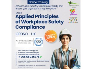 Applied Principles of Workplace Safety Compliance by Green World Group in Kuwait!