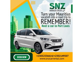 Best Mauritius Car Rentals - SNZ