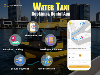 Water Taxi Booking App Development | SpotnRides