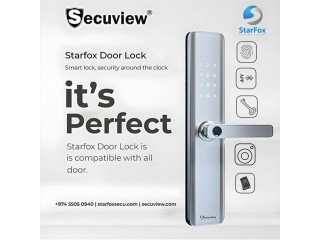 Get Smart Door Lock is Compatible with Doors and Glass