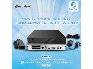 POE NVR FOR CCTV SECURITY SYSTEM