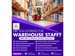 AJEETS Reliable Warehouse Workers Staffing Solutions